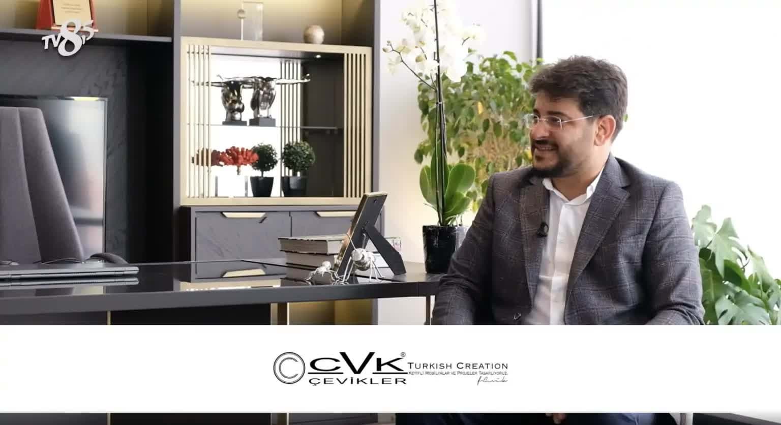 CVK MOBİLYA TV8,5 BUSİNESS TİME PROGRAMINDA 